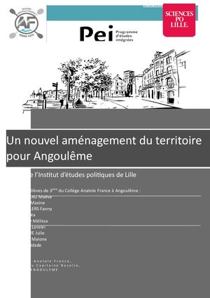 Pei Dossier Collège Anatole France Angoulême