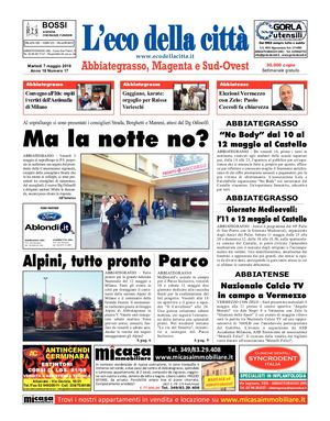 L'eco della città del 7 maggio 2019