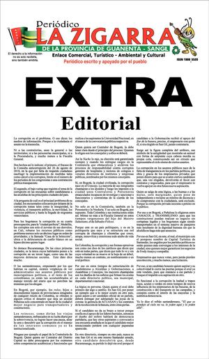 San Gil Periodico La Zigarra Editorial Mayo 7 De 2019