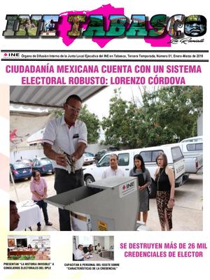 INE Tabasco La Revista (No. 1)