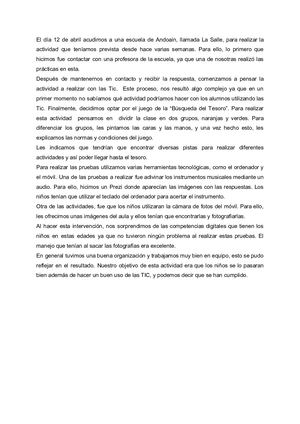 Intervención En La Escuela