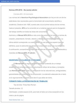 Normas Apa 2018