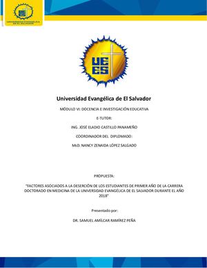 Propuesta Investigación Deserción escolar