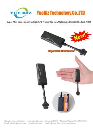 Yb04 Super Mini Vehicle Motorcycle Gps Tracker