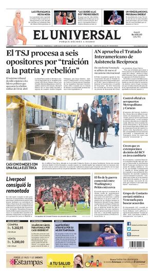 El Universal Miércoles 8 De Mayo 2019