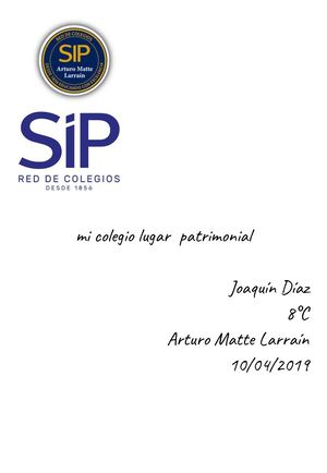 INFORME MI ESCUELA UN PATRIMONIO