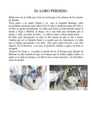 EL LOBO PERDIDO