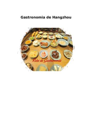 Gastronomia De Hangzhou