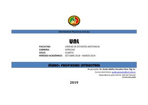 Silabo Propiedad Intelectual Unl Med Abril Septiembre 2019