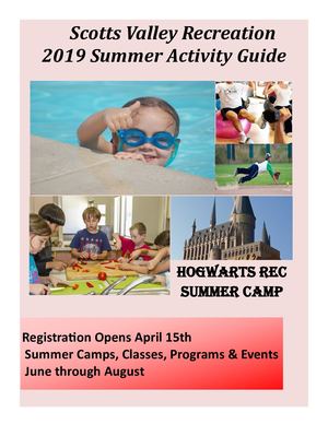 2019 Summer Activity Guide Linked