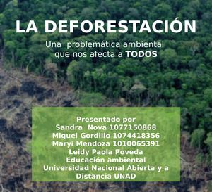 La Deforestación