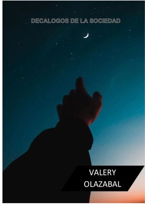 DECALOGO DE LA SOCIEDAD