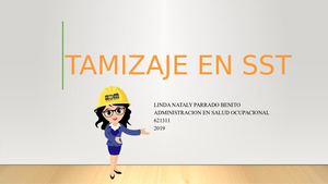 Tamizaje en SST