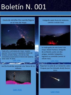 Boletin 001 Astronomia
