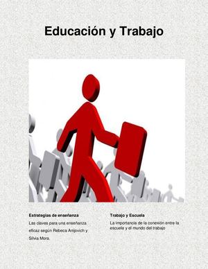 Revista Educacion Y Trabajo