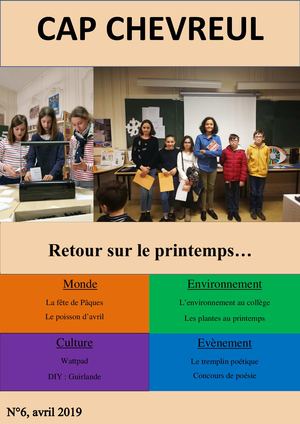 Journal N°6 Avril 2019
