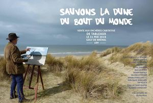 Catalogue de vente aux enchères caritative pour la défense douce du Bout du Monde (flèche dunaire du havre de la Vanlée)