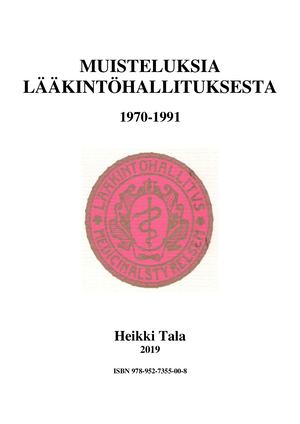 Muisteluksia lääkintöhallituksesta