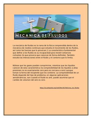 mecánica de fluidos