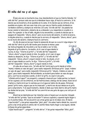 Cuentos Ecologicos