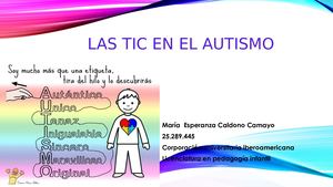 Las Tic En El Autismo