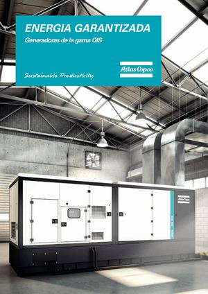 Atlas Copco Qis Industrial Generator Leaflet Spanish