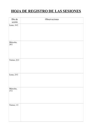 Hoja De Registro (1º entrega)