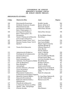 Universidad De Azogues Libros Dr Juan