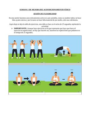 Flexibilidad Semana 1