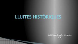 Lluites Historiques Xabi