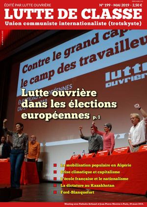 Lutte de classe n° 199 (mai 2019)