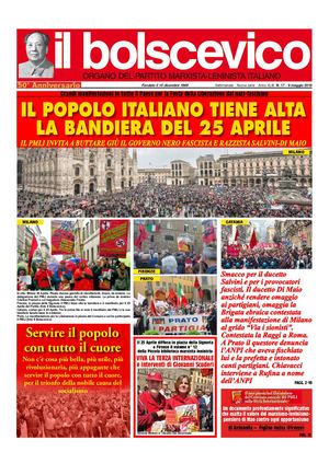 Il Bolscevico - 9 mai 2019