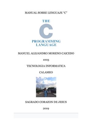 Manual Sobre Lenguaje C