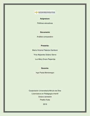 Analisis Politicas Educativa