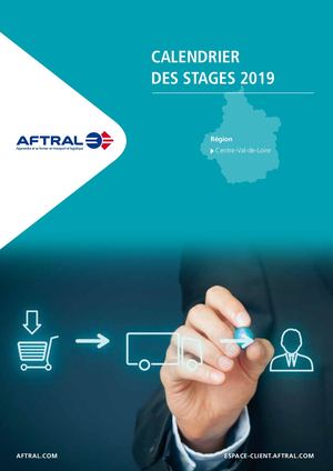2019 Calendrier Stages Centre Val De Loire