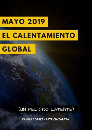 Boletín informativo sobre el calentamiento Global
