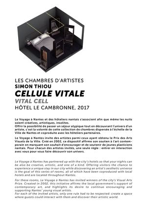 Chambre Artiste _ Simon Thiou