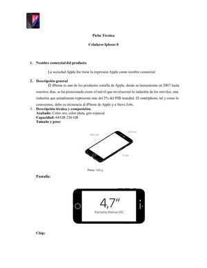 Ficha Técnica Final