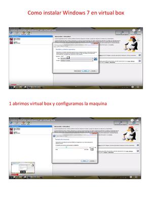 Como Instalar Windows 7 En Virtual Box