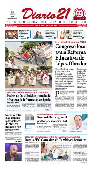 Diario 21 - 15 Mayo 2019
