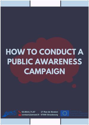 How To Conduct Awareness Campaign