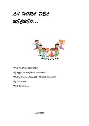 La Hora Del Recreo