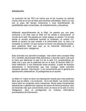 Herramientas de la web 2.0 y 3.0