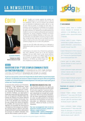 Cdg 83 Newsletter Mai 2019