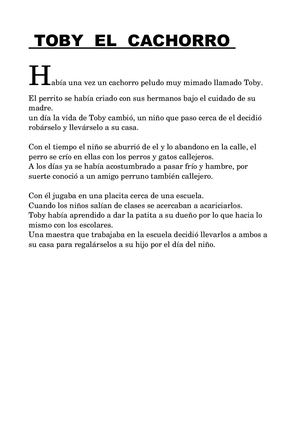 Toby el cachorro