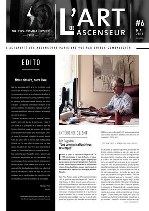 L'ART DE L'ASCENSEUR N°6
