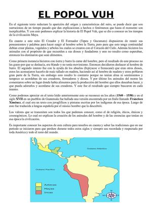 El Popol Vuh