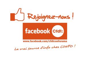La page Facebook CFDT CONFORAMA