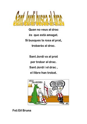 Poemes St Jordi