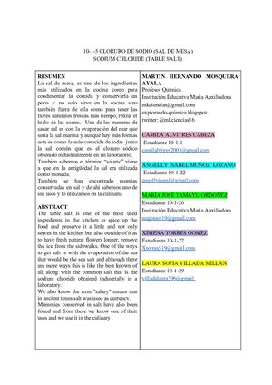 10 1 5 Reacciones Químicas